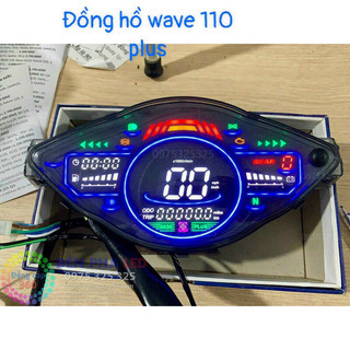 Đồng hồ điện tử gắn wave alpha, wave s , wave rs , wave 50cc -100cc wave a 110 2017 - 2023