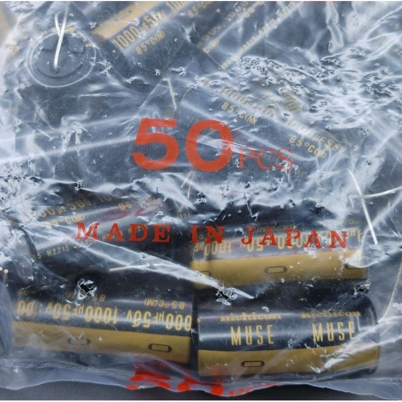 Tụ điện 50V 1000uF Nichicon MUSE KZ