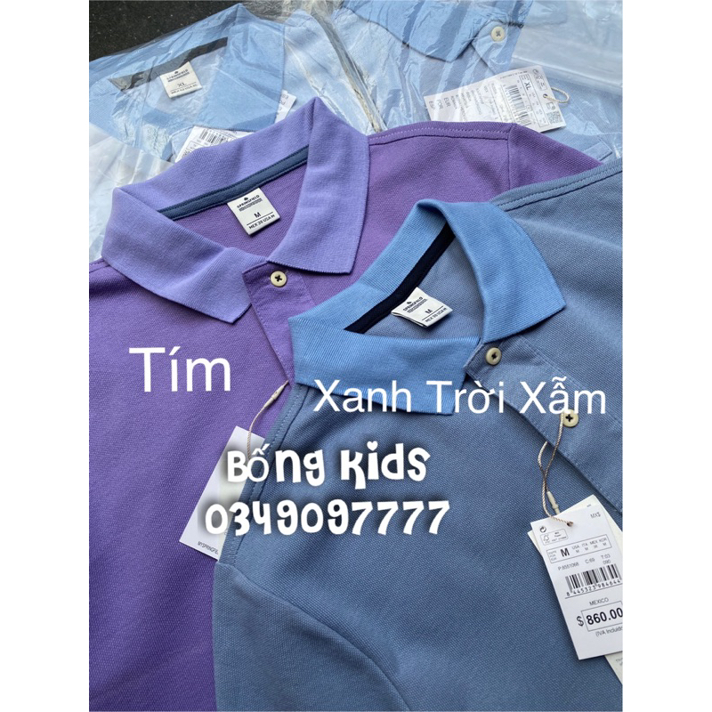 Áo Polo Nam Vải Gân SPRINGFIELD