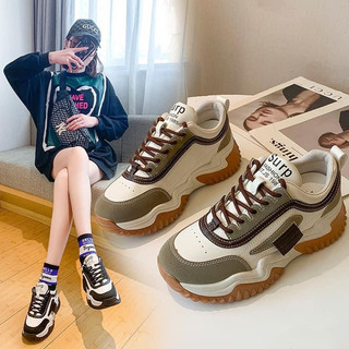 giày thể thao nữ đế dày ulzzang hàn quốc, đế cao 6cm, có lưới thoáng khí đi êm chân thích với mùa hè