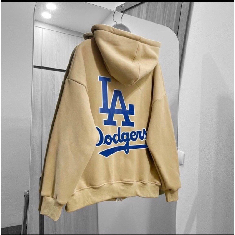 Hoodie Zip M.L.B - Chất Dày Dặn Lót Bông- Đầy Đủ Tag