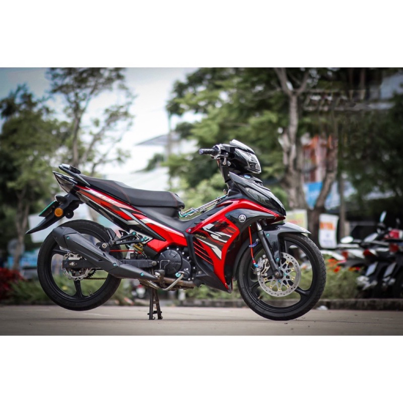 Tem rời exciter 135 Lc đỏ đen mới