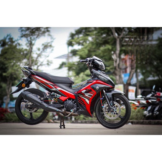 Tem rời exciter 135 Lc đỏ đen mới