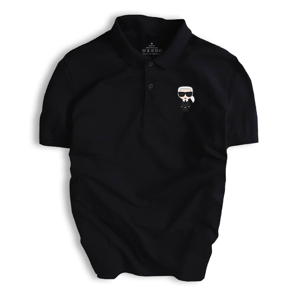 Áo Thun Polo Nam cổ bẻ KARL vải Cá Sấu cao cấp chuẩn form