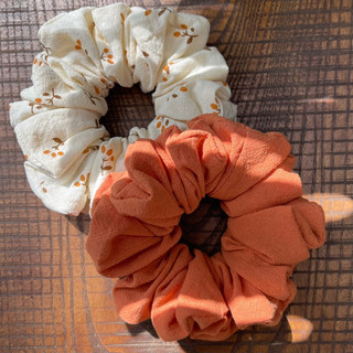 Dây buộc tóc vải Scrunchies handmade