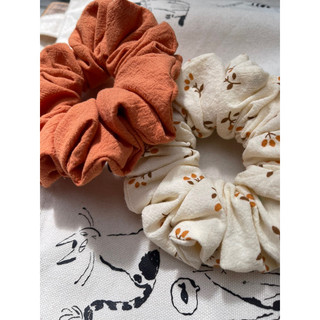 Dây buộc tóc vải Scrunchies handmade