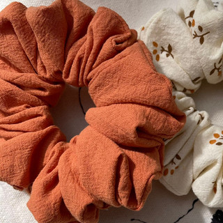 Dây buộc tóc vải Scrunchies handmade