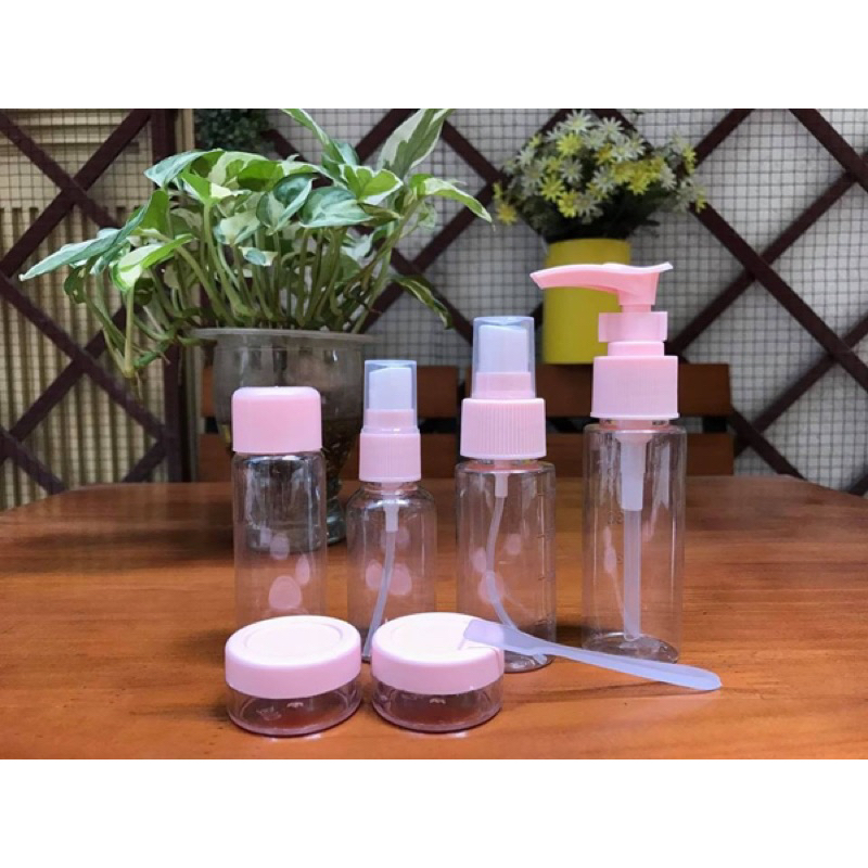 Bộ chiết mỹ phẩm đi du lịch 6 món