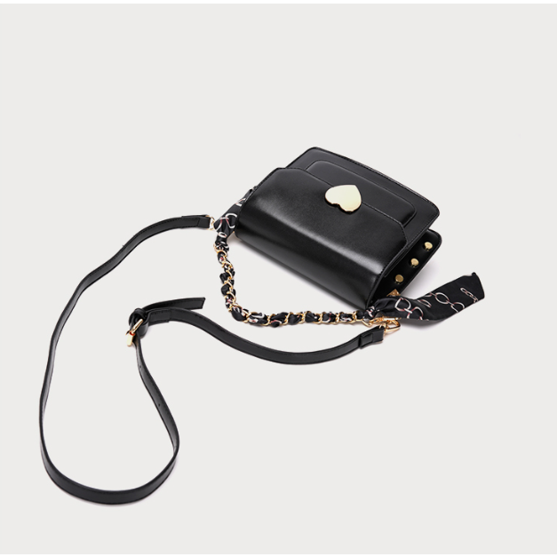 💋Có Sẵn💋 Túi xách nữ CEEKAY  da trơn, khóa trái tim dáng cứng cáp nữ tính trẻ trung cá tính đeo vai đeo chéo