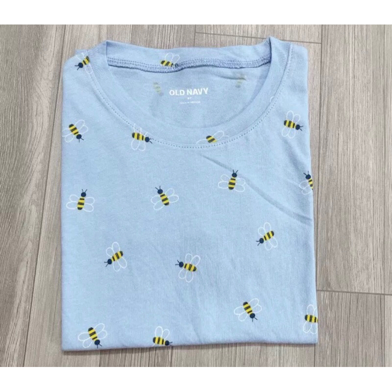 Bộ hè bé trai ong xanh old na vy cotton mềm mại sz 1-5Y