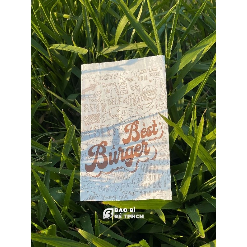100 Túi HAMBURGER mẫu sang tây
