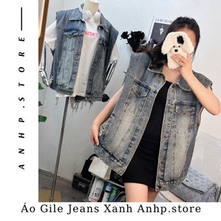 Áo Khoác Gile Jeans Anhp.store
