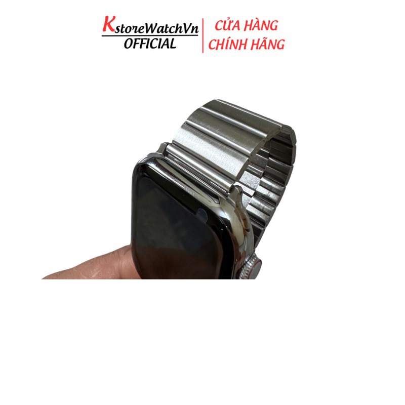 Dây Đeo Kim Loại Thép Không Gỉ Cho Đồng Hồ Thông Minh Series Ultra 8 7 6 SE 5 4 3 2 1 49mm 45mm 44mm 42mm KstoreWatchVn