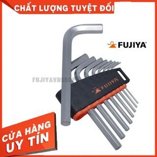 Bộ cờ lê lục giác (ngắn) FUJIYA LH130-9S Nhật Bản