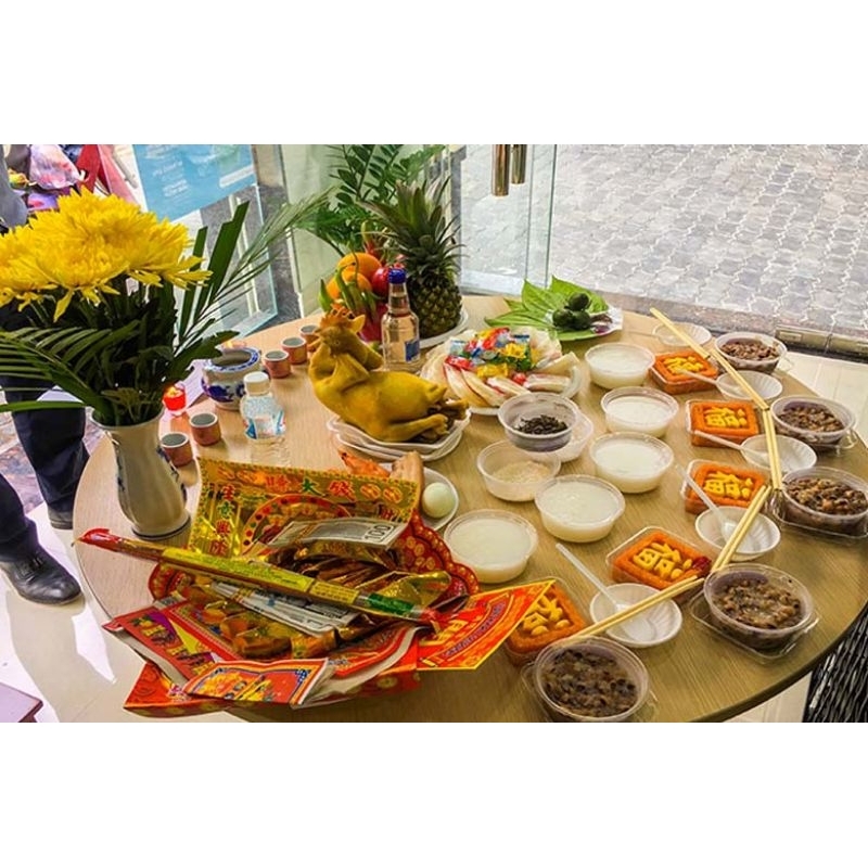 Mâm cúng khai trương, nhập trạch, động thổ gói cơ bản