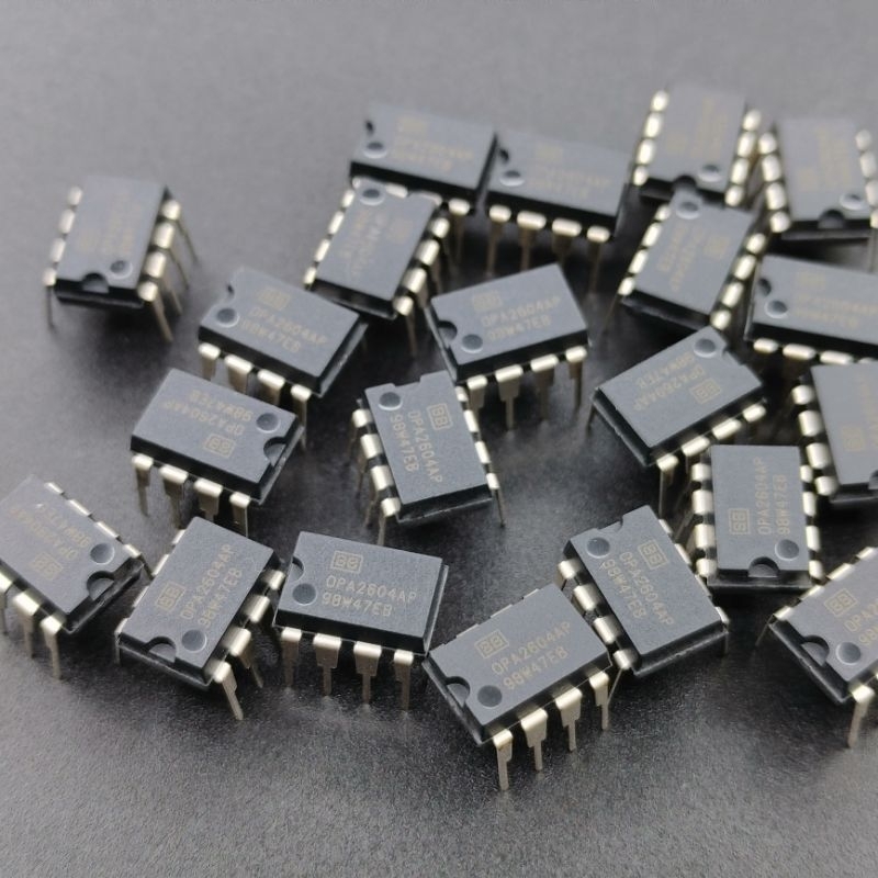 OPA2604, OPA 2604,  OPA2604AP, 2604AP OpAmp đôi chính hãng Burr-Brown