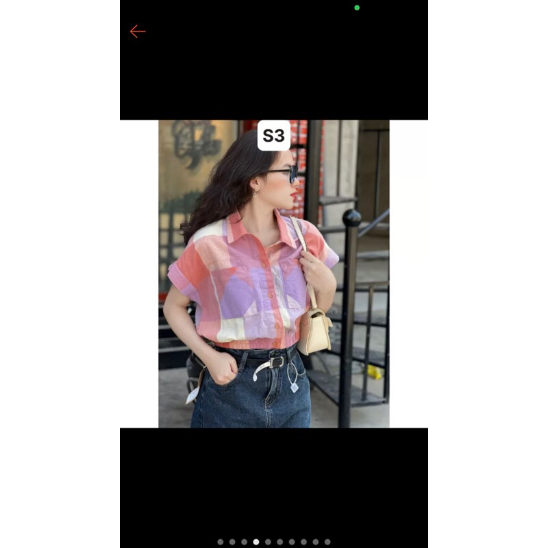 ÁO SƠ MI KẺ TO HÀNG QC