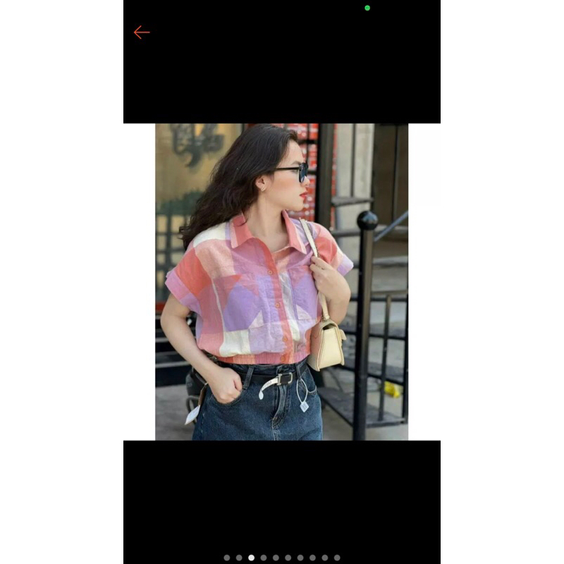 ÁO SƠ MI KẺ TO HÀNG QC