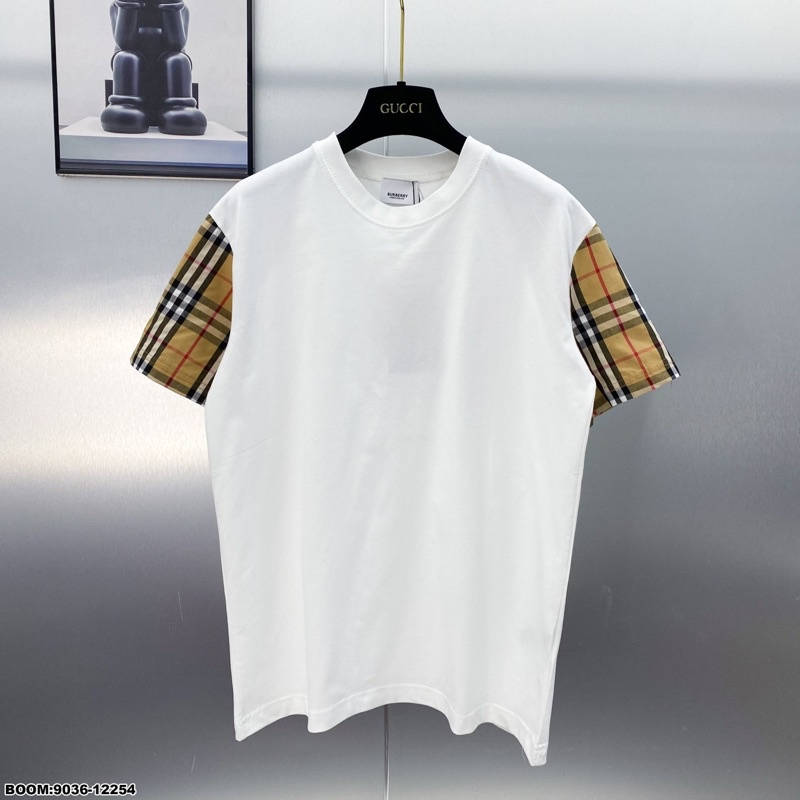 Áo Phông Tay Kẻ Vàng BBR cho Nam Nữ Unisex Form Rộng Chất Cotton co giãn