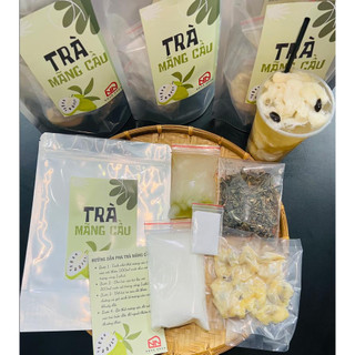 Trà mãng cầu tươi ngonngon, set trà mãng cầu pha tại nhà tiện dụng