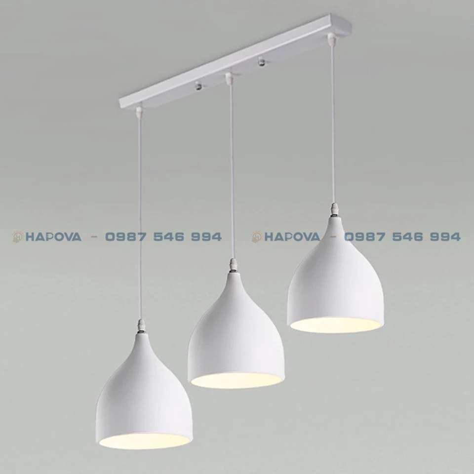 Đèn thả trần giọt nước bé HAPOVA PAZIMI 8010 cỡ 170mm