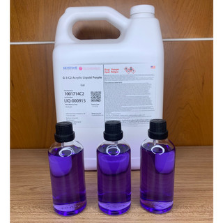  Dung Dịch Lưu Huỳnh Tím Đắp Bột Móng - Làm Hoa Nail Keystone 100ml Được Triết Ra Từ Can Lớn 1 Gallon 