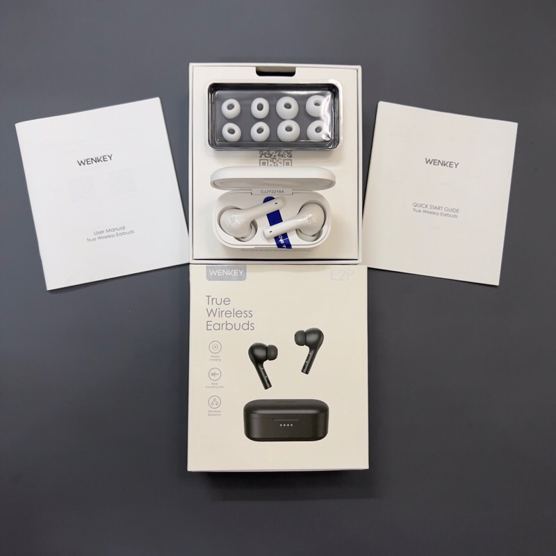 Tai nghe Bluetooth Wenkey E2P-Bản sạc không dây