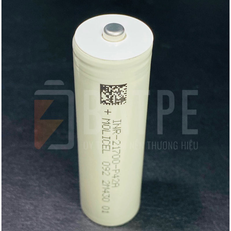 Pin sạc xả cao Molicel 21700 mới 100% 21700 P42A 4000mAh xả 45A liên tục