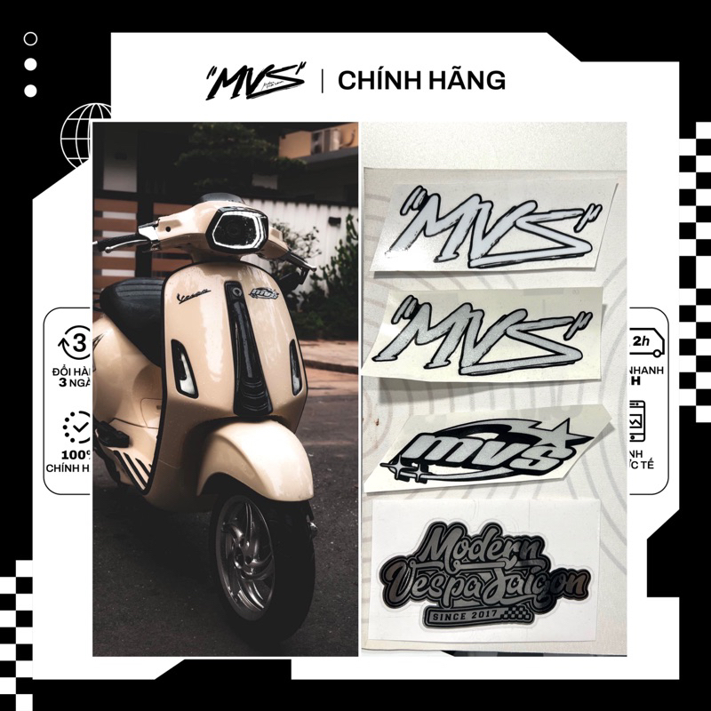 Combo 2 Tem MVS CHÍNH HÃNG, đẹp thứ 2 không ai thứ 1