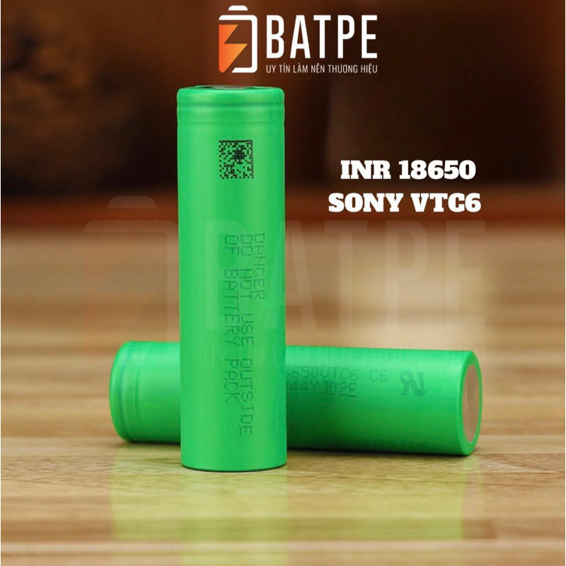 Pin sạc xả cao 18650 Sony/Vapcell/Molicel/Samsung