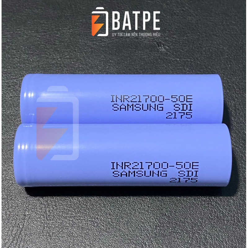 Pin sạc 21700 Samsung INR-21700 50E 5000mAh 20A mới 100%