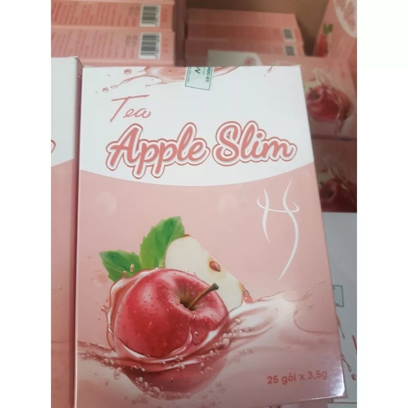 Combo 4 Hộp Trà thảo mộc giảm cân  thải mỡ trà táo túi lọc đốt mỡ detox cơ thể giảm vòng 2_Hộp 25 gói