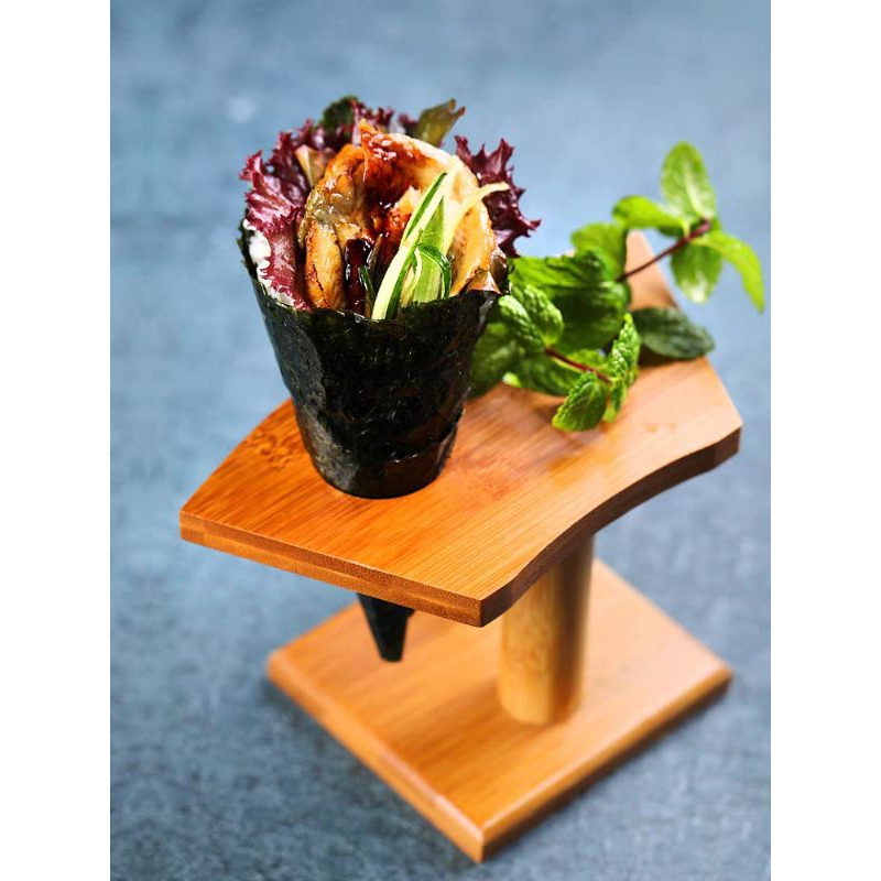 Khay gỗ temaki sushi/Khay temaki phong cách Nhật
