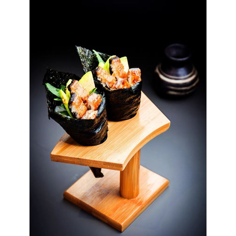 Khay gỗ temaki sushi/Khay temaki phong cách Nhật