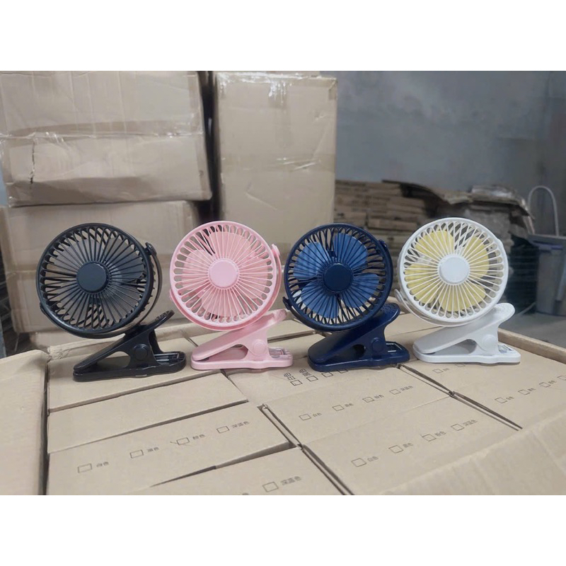 QUẠT MINI KẸP XE ĐẨY CHÍNH HÃNG