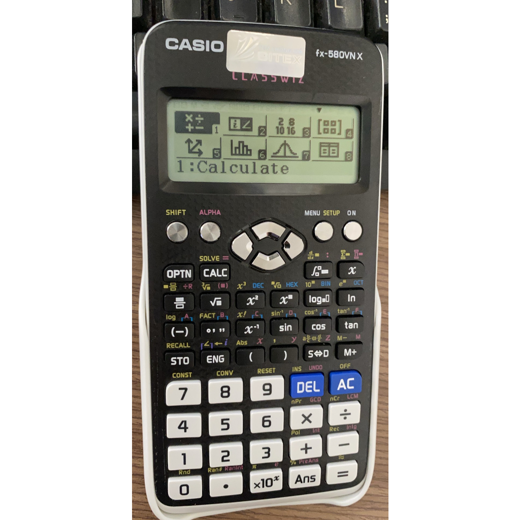 Máy tính CASIO 580VNX_2nd hand  | CASIO 580VNX CŨ CHÍNH HÃNG