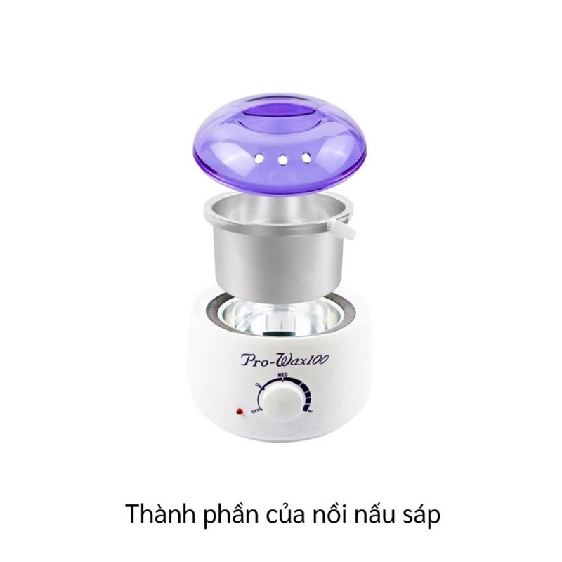 LOẠI 1 -Nồi Nấu Sáp Wax Lông - Pro Wax 100