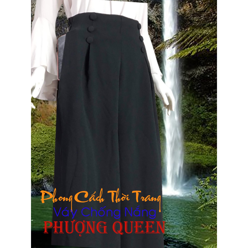 Q23 Quần quây chống nắng đẹp, tôn dáng DÁNG PHƯỢNG QUEEN - Vải dày, che phủ rộng chống nắng tốt - kiểu dáng đẹp.