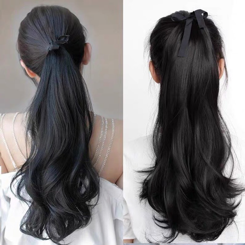 Tóc cột xoăn hàng bồng bềnh dài 50cm