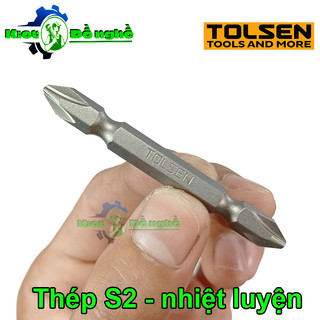 Mũi bắt vít ph2 tolsen, mũi vít bake 4 cạnh - kiot đồ nghề