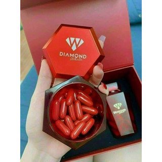 Diamond white viên uống trắng da Ngọc trinh ( tem cào chính hãng cty 100%)