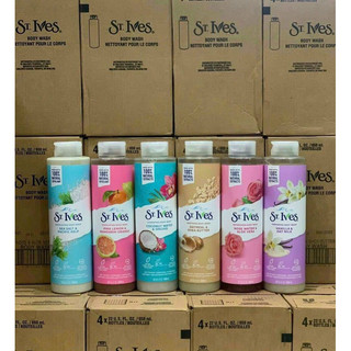 Sữa tắm St.ives 650ml trắng da, tẩy tế bào chết 650ml-USA