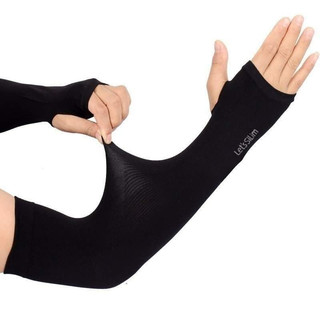 Đôi găng tay chống nắng, chống tia UV - Bao tay lót lông loại to dùng cho cả nam và nữ gắn trực tiếp vào tay lái xe máy