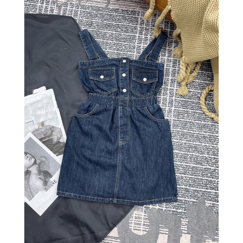 Váy bò 2 dây sang chảnh