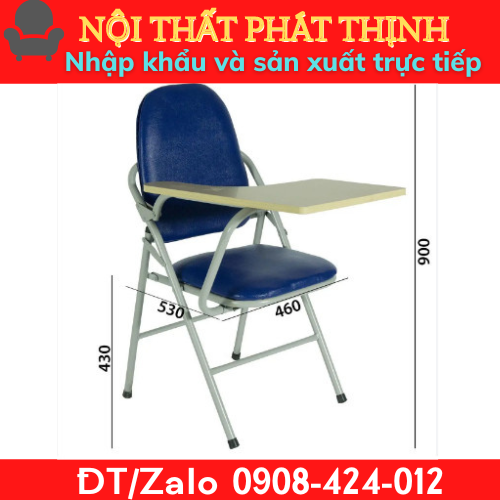 Ghế liền bàn học sinh , văn phòng , lớp dạy thêm gấp gọn - Hàng mới 100%