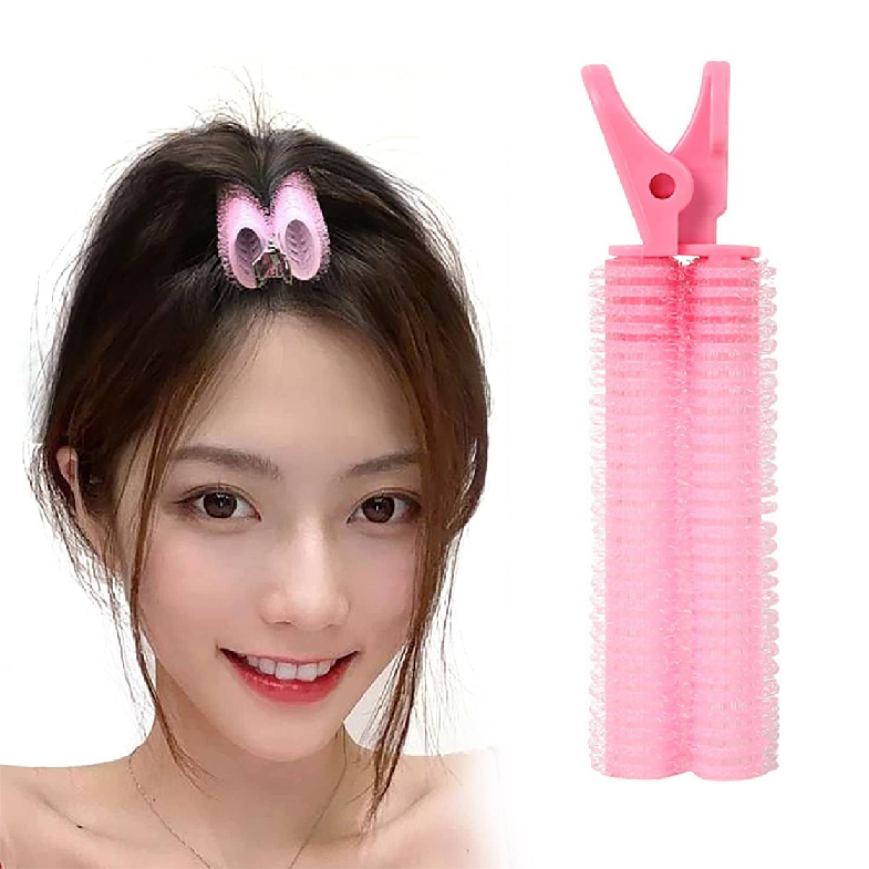 Kẹp phồng tóc mỏ vịt, kẹp lô uốn tạo, giữ nếp, tạo phồng chăn tóc, chất liệu an toàn cho tóc, thiết kế tự dính tiện lợi