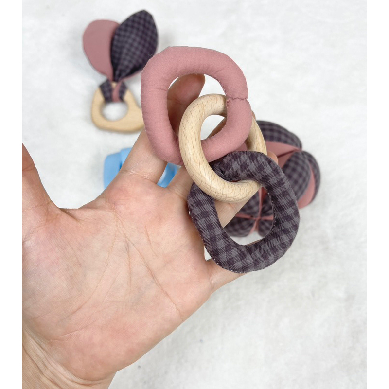 3B TOY Bóng múi bóng montessori ball montessori bóng vải bóng luyên chân cho be tứ 6m tháng