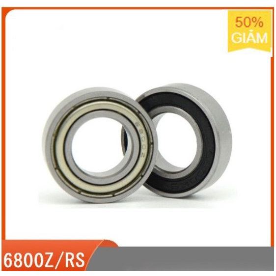 Vòng bi 6800z kích thước 10x19x5mm thép chịu lực