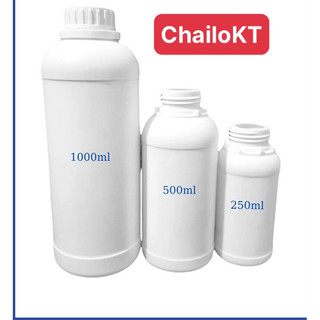 Combo 10c Chai 1000ml nhựa hdpe/ chai đựng nước giặt/chai đựng hoá chất/vỏ chai nhựa 1l Chailokt/ com