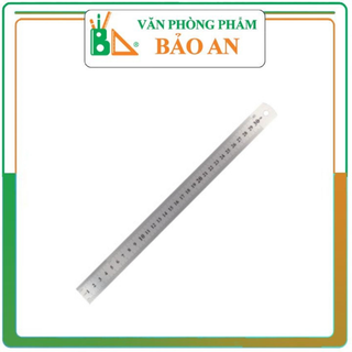 Thước sắt 30cm thước lá bằng kim loại không gỉ, thước kẻ kỹ thuật độ chính xác cao